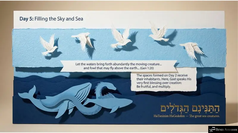 Day 5: Filling the Sky and Sea (Genesis 1:20)