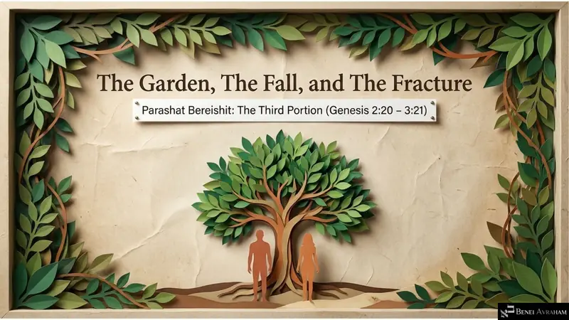 The Garden, the Fall, and the Fracture — Parashat Bereishit: the Third Portion (Genesis 2:20–3:21)