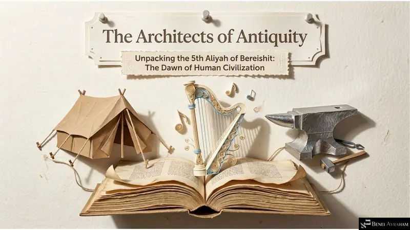 The Architects of Antiquity: unpacking the Fifth Aliyah of Bereishit, the dawn of human civilization (Genesis 4:19–22)