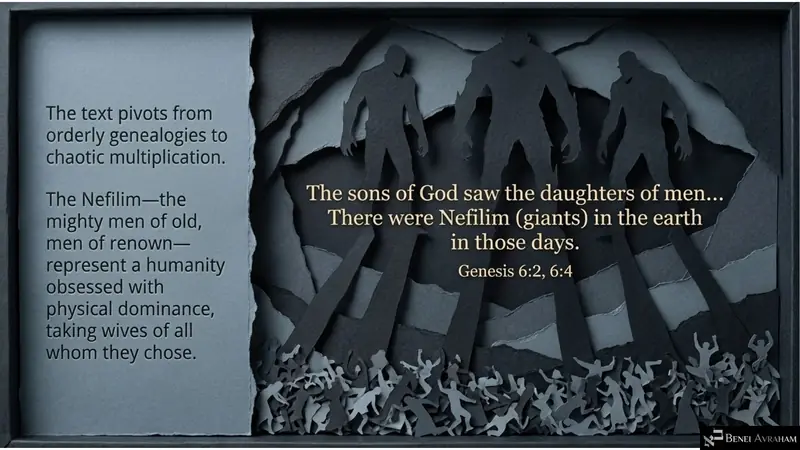 The sons of God and the Nefilim (Genesis 6:1–4)