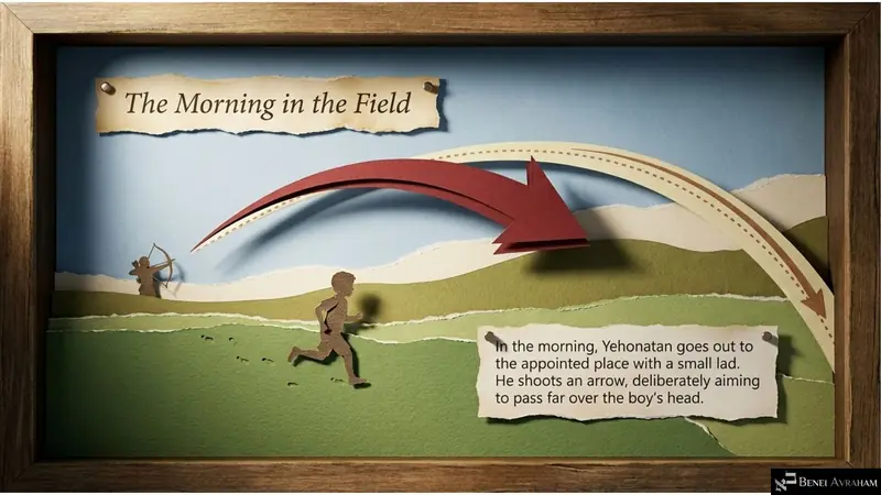 The morning in the field: the arrow shot beyond the lad (1 Samuel 20:35–37)