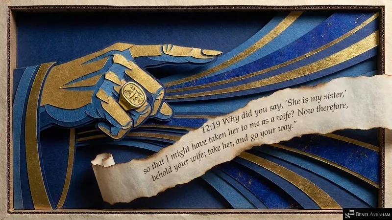 “Now therefore, behold your wife; take her, and go your way” (Genesis 12:19)